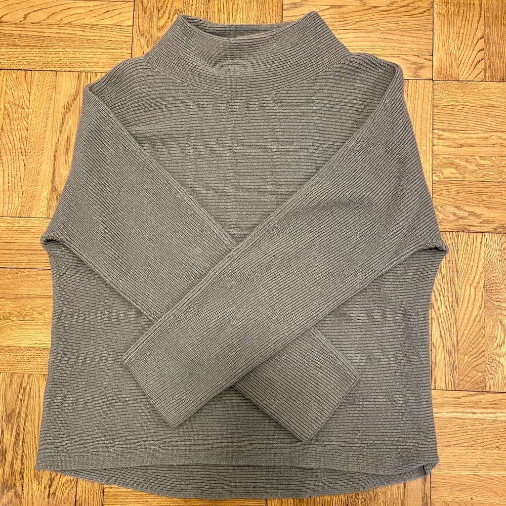 Vince wool/cashmere funnel neck sweater